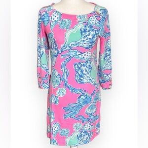 Lilly Pulitzer Sophie UPF 50+ Dress Barefoot Princess Size S